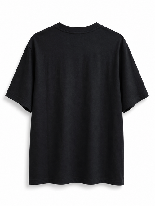 Black Oversized Logo T-Shirt