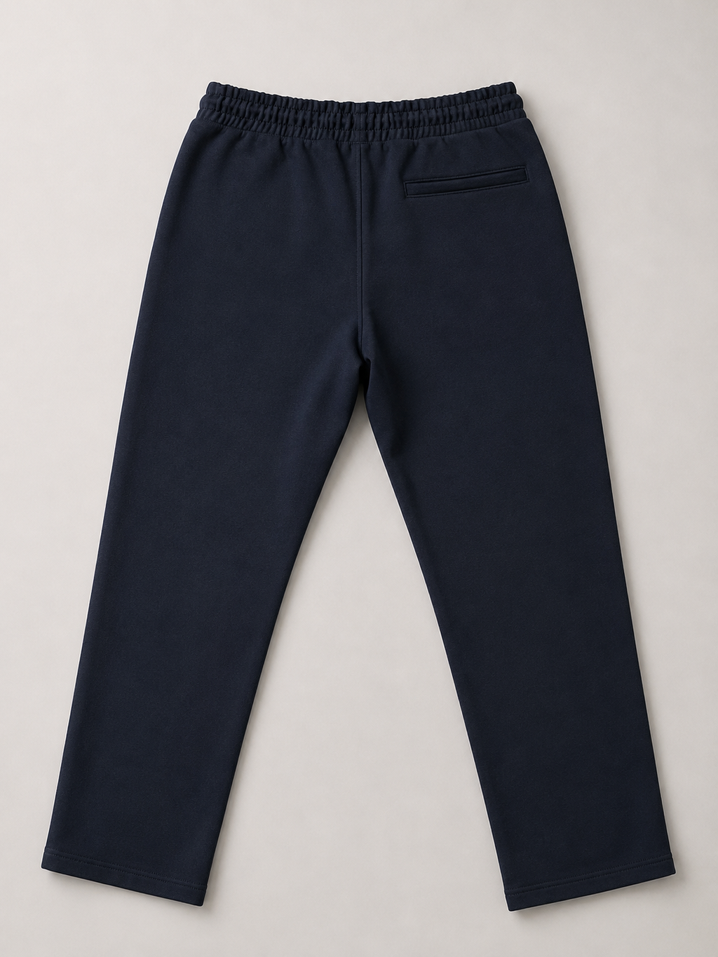 Midnight Navy Premium Wide-Leg Track Pants