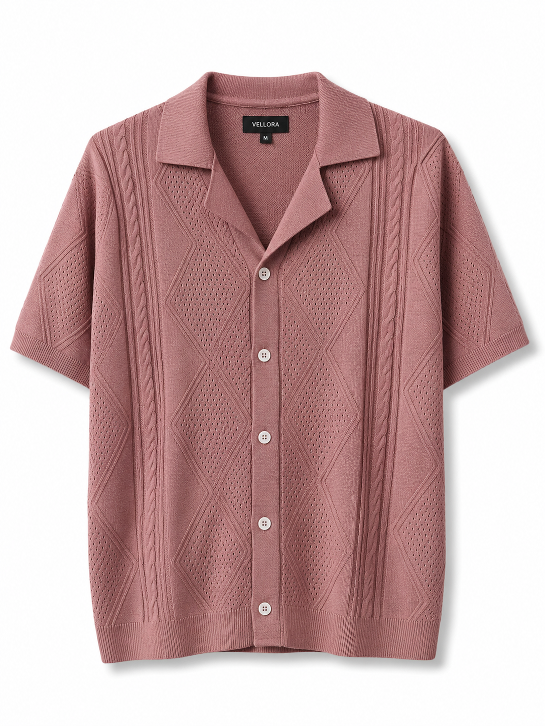 Premium Textured Knitted Resort Shirt