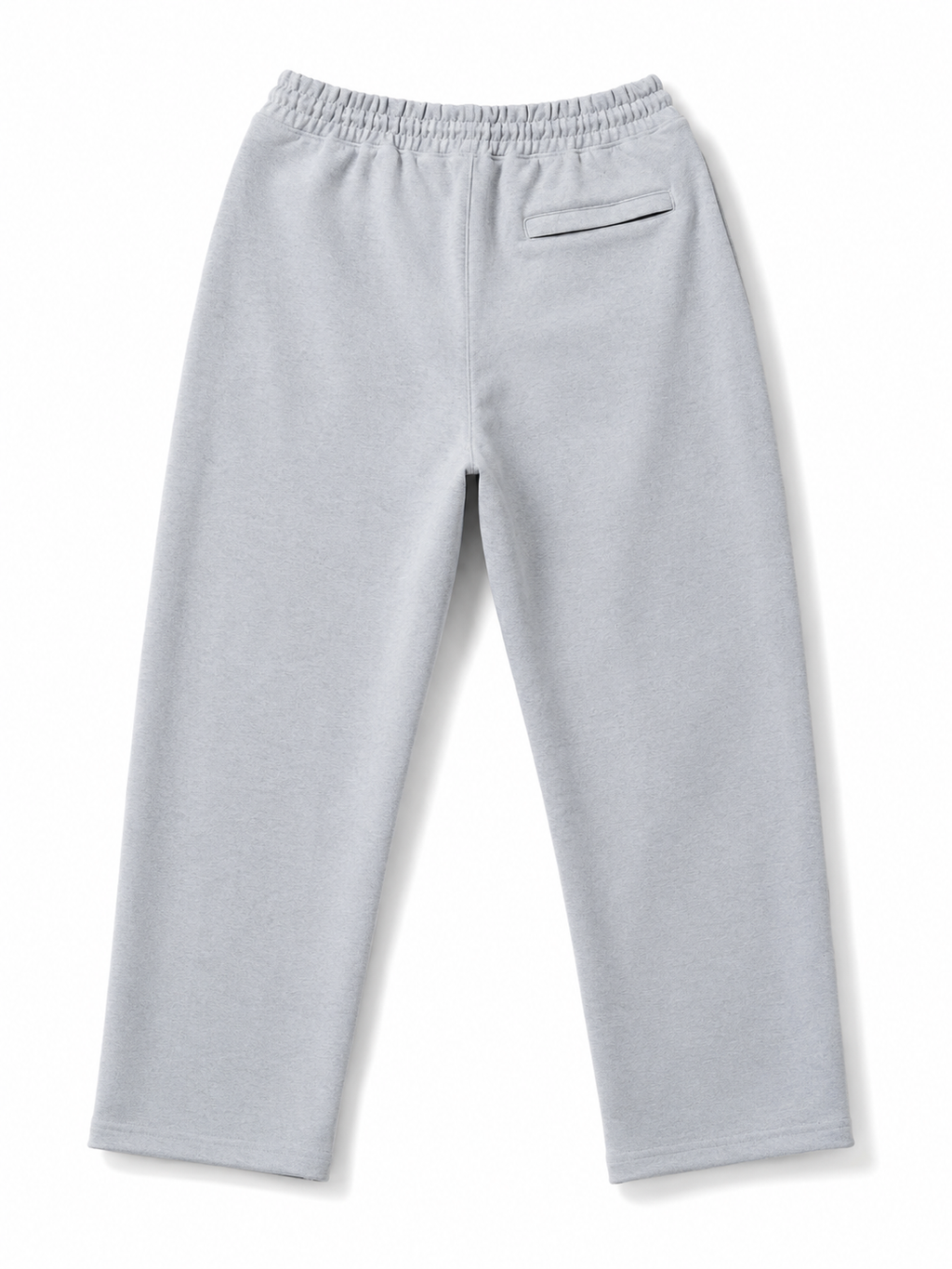 Premium Straight Fit Cotton Jogger Pants – Light Grey
