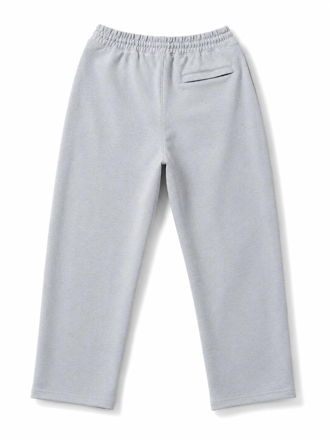 Premium Straight Fit Cotton Jogger Pants – Light Grey